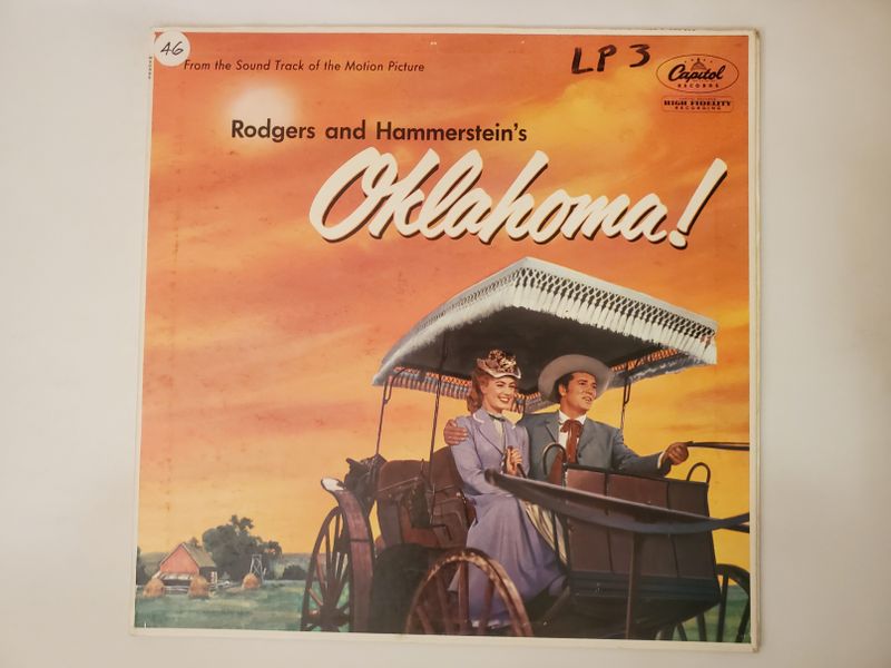 Rodgers and Hammerstein Oklahoma! (From the Sound Track of the Motion Picture) vinyl record
